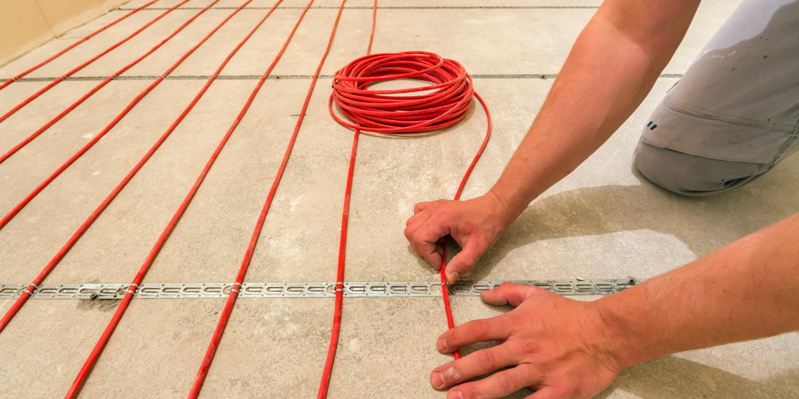 elektrische vloerverwarming aanleggen